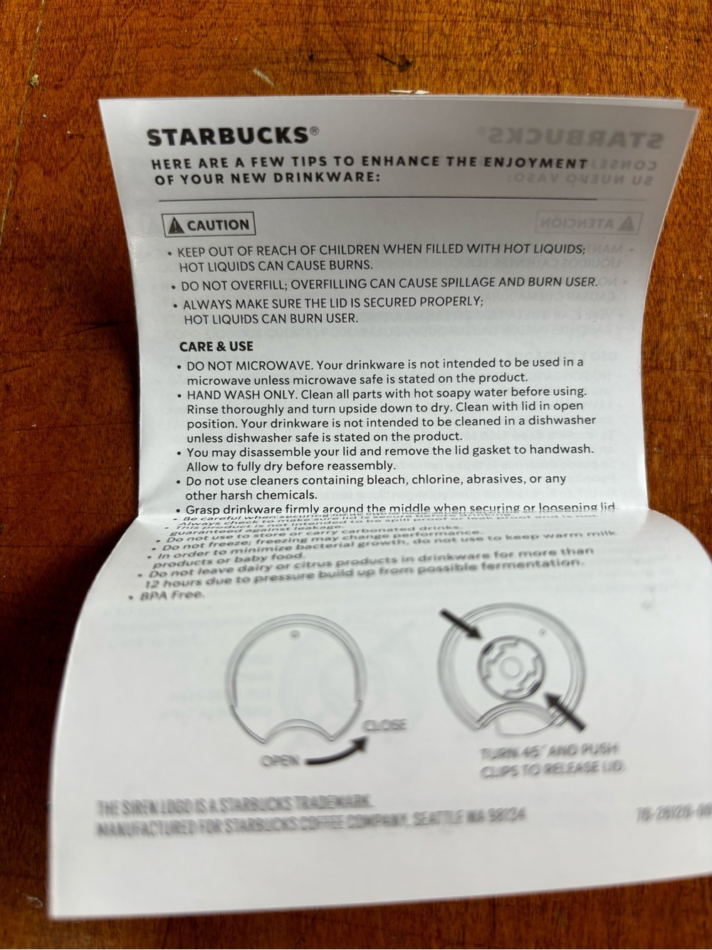 Starbucks Bright Yellow Ceramic Travel Tumbler with Pink Lid - Picture 8 of 8
